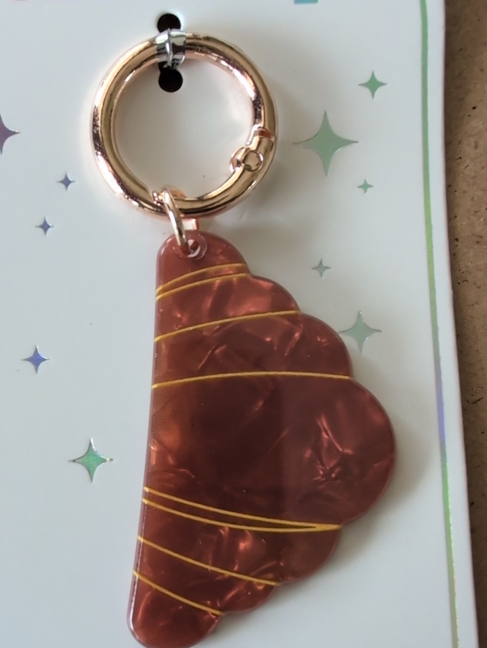 Croissant ๐ฅ Keychain Bag Charm